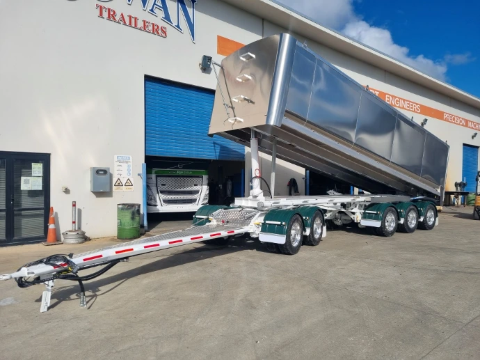 Truck and trailer