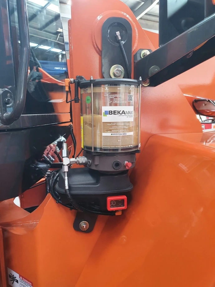 BEKA EP-1 installed on wheel loader