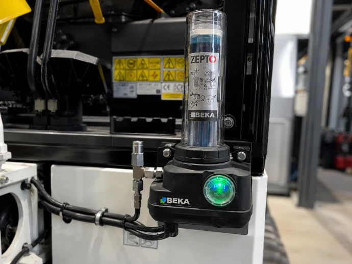 BEKA ZEPTO cartridge-fed lubrication system