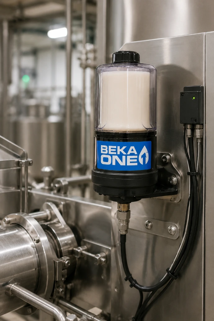 BEKA ONE installed on industrial machinery