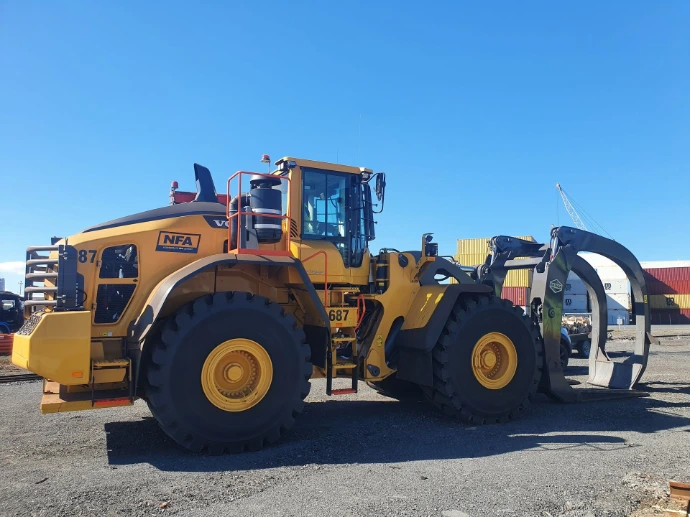 Log loader lubrication system