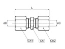 3/16 Joiner Brass