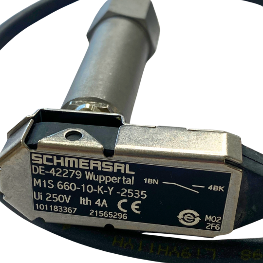 Relief Valve With Over Pressure Switch - With Plug M12