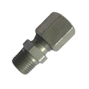 Male Stud Coupling - 6mm x m10x1 - Steel