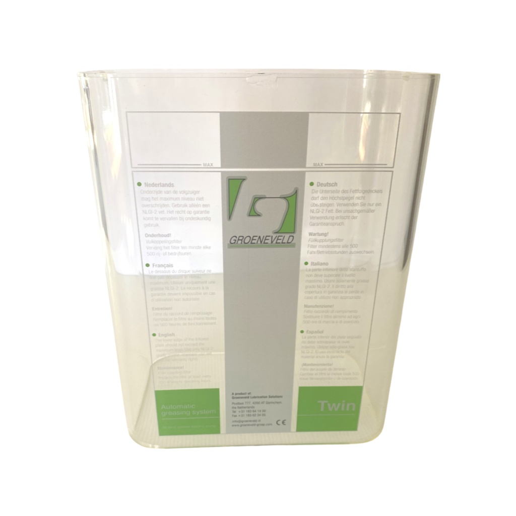 [F112861] Twin Reservoir 3kg rectangle 