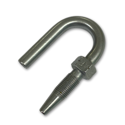 [A0209010] Hose Stud 180° Mild Steel - 8.6 (5/32") Hose